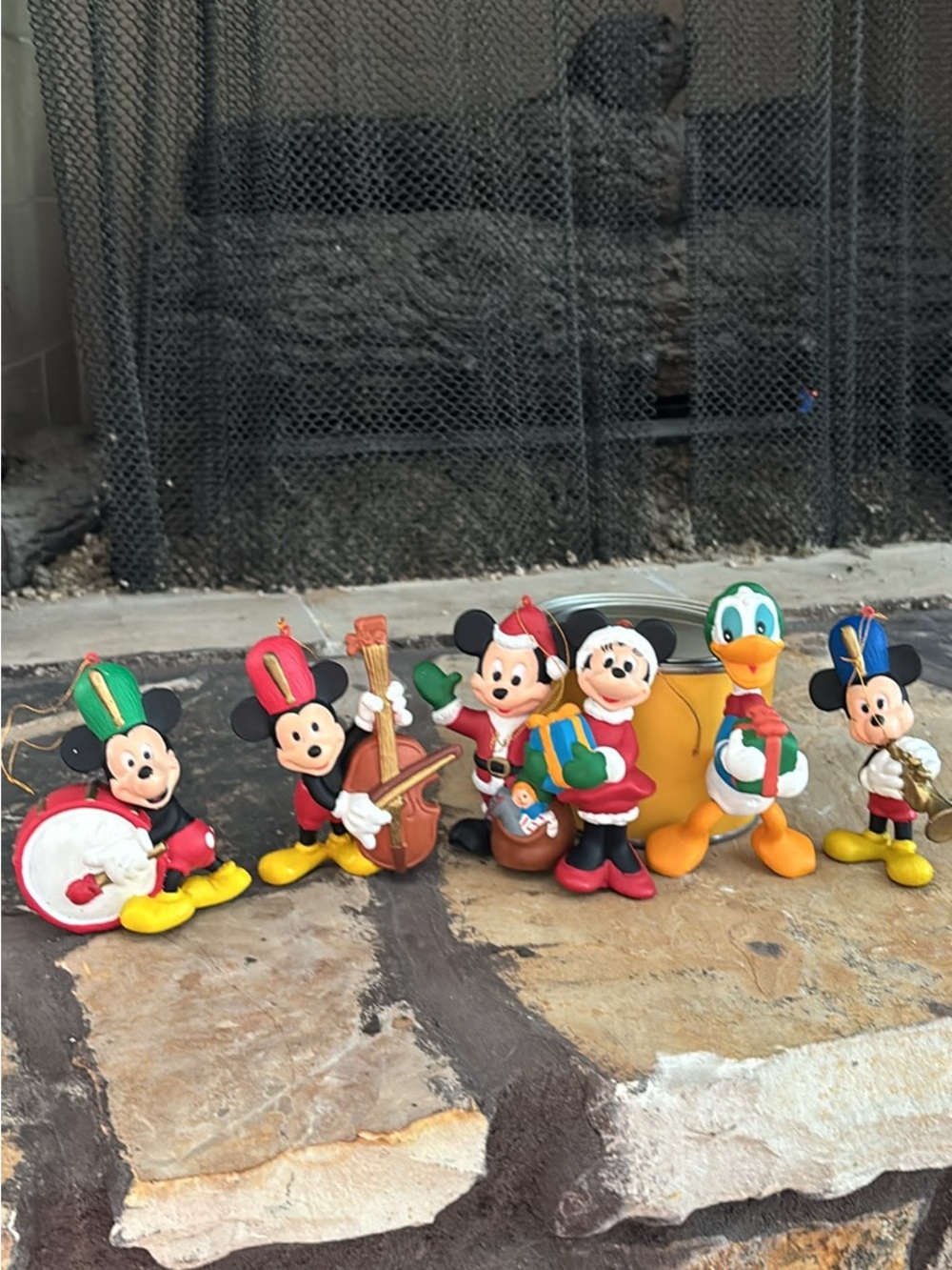 Collectors Disney Holiday Mickey & Friends Ornaments from the 90’s
